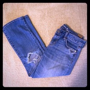 American Eagle Vintage Flare Crop Size:6